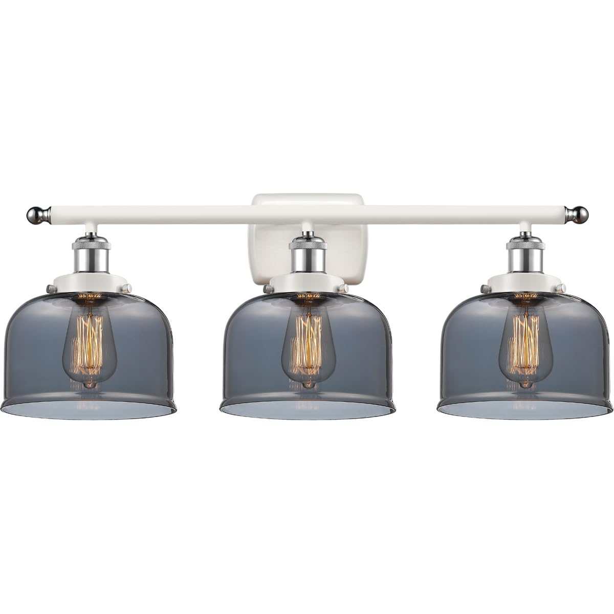 Ballston Collection 916-3W-WPC-G73-LED Modern LED Bathroom Vanity Light Fixture - Perfect for Bathroom, Powder Room & Spa Lighting Upgrade