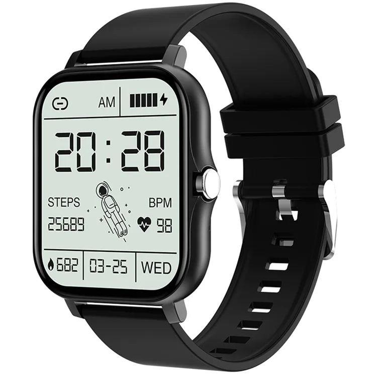 VALDUS M6 Sport Smartwatch - Fitness Tracker with Heart Rate Monitor, Waterproof Activity Watch for Men & Women - Perfect for Running, Swimming & Gym Workouts