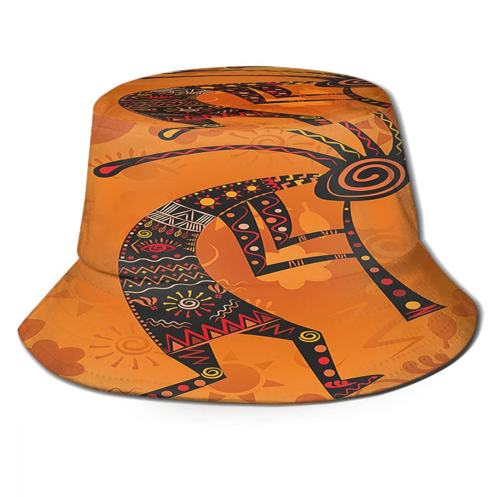 Stylish Black Bucket Hat for Women - Sun Protection Fisherman Hat, Cute & Packable Unisex Beach Hat for Travel, Outdoor & Summer Activities