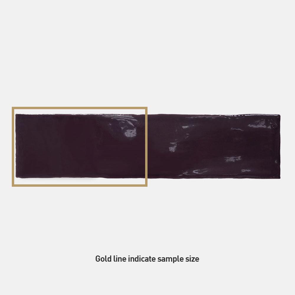 Evolution Wine 75x300 Glossy Subway Tile - Premium Ceramic Wall Tile for Kitchen Backsplash, Bathroom & Shower Renovation - Perfect for Modern Home Decor