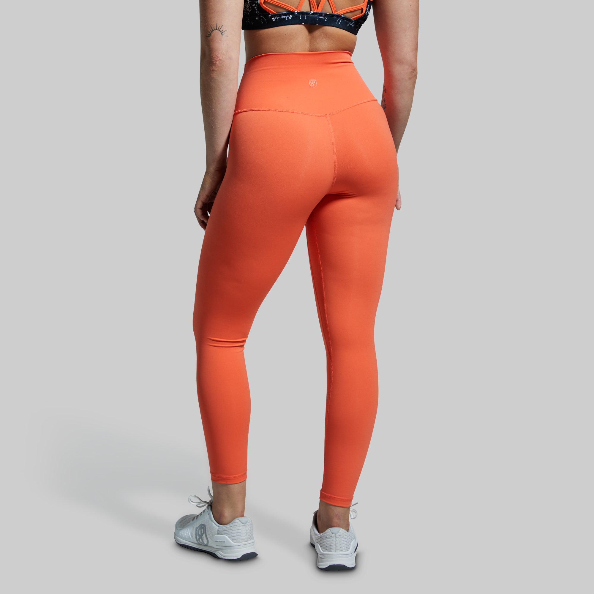 Your Go To Legging 2.0 - High Waisted Yoga Pants for Women, Comfortable Workout Tights in Orange - Perfect for Yoga, Gym & Everyday Wear