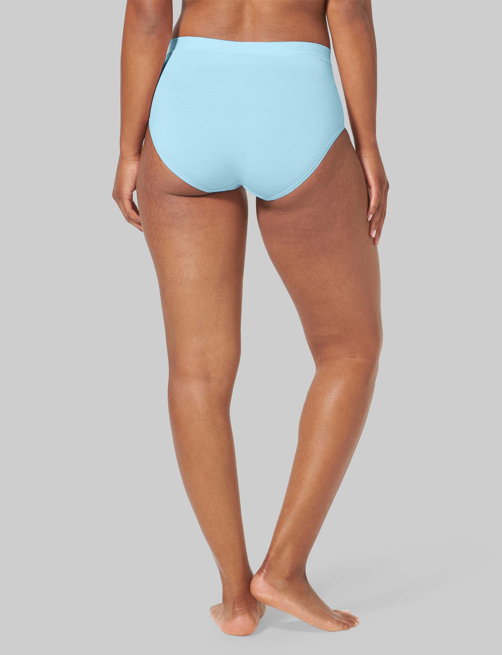 Women's Cool Cotton High Rise Briefs - Soft & Breathable Underwear for Everyday Comfort | Perfect for Workouts, Yoga & Lounge Wear
