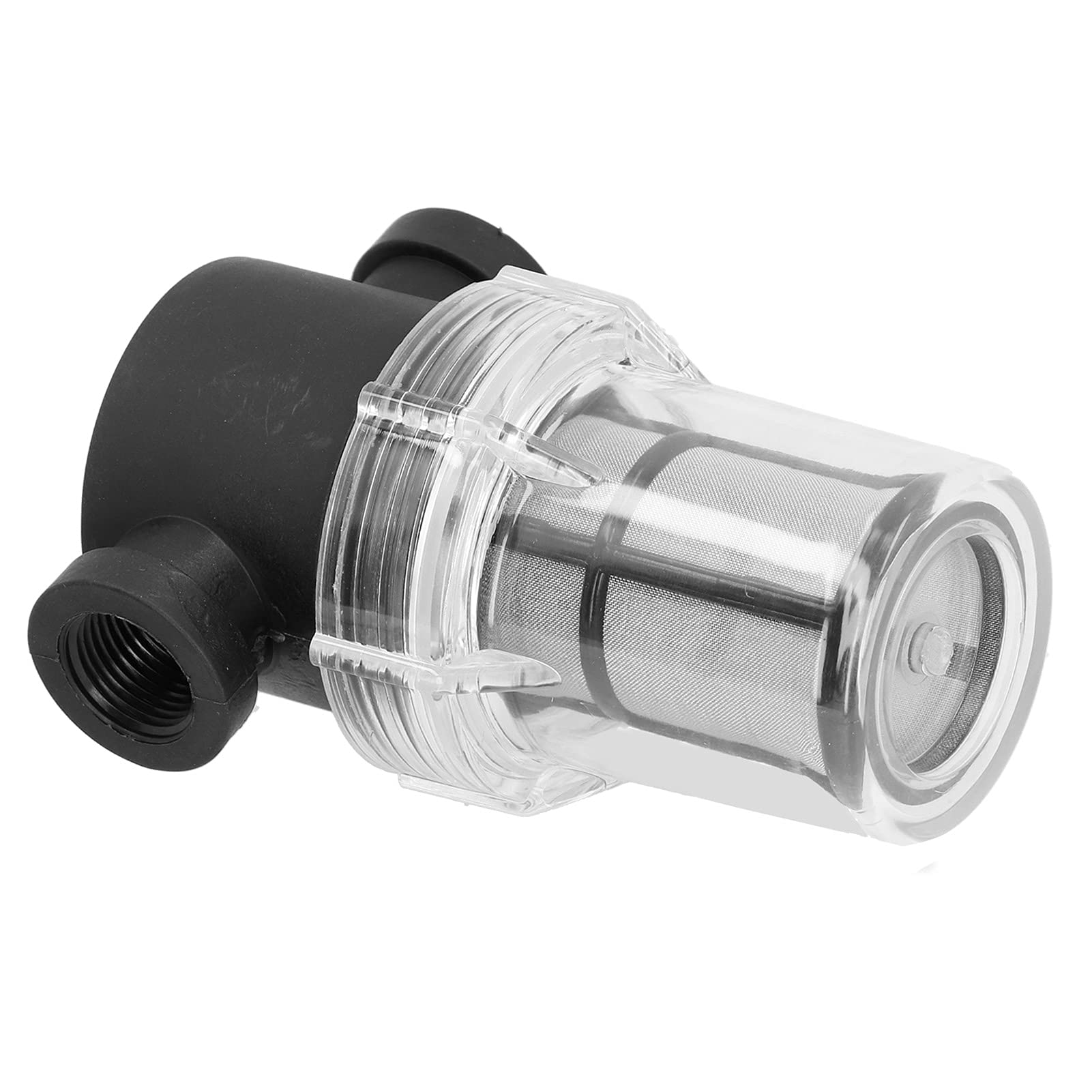 KIMISS 150 Micron 80 Mesh Inline Beer Filter Strainer - Sediment Filter for Home Brewing, Water & Beer Filtration - Perfect for Homebrew Kits, Keg Systems & Draft Beer Setups