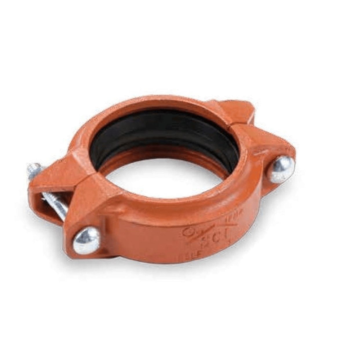 Grooved Standard Weight Rigid Coupling with Gasket - Durable Pipe Fittings for Plumbing, HVAC & Industrial Applications
