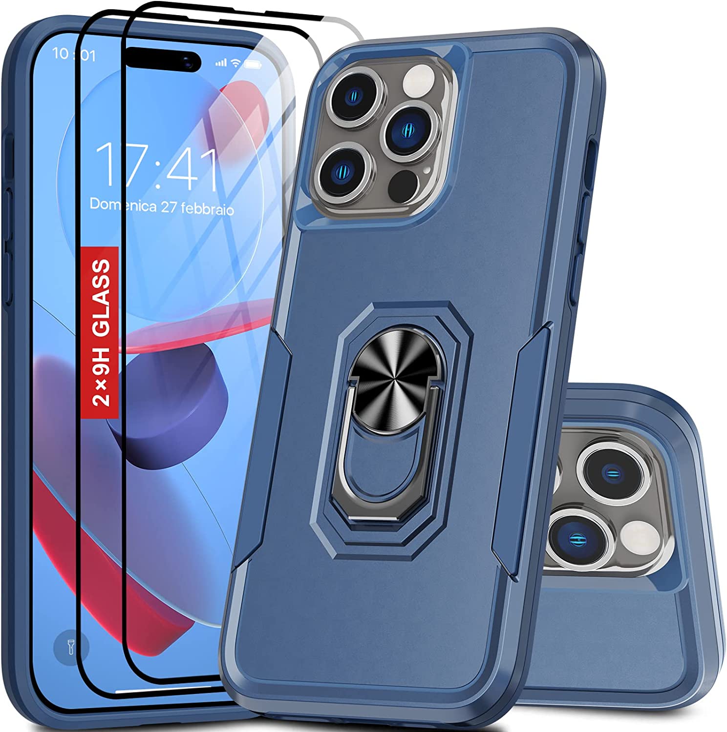 iPhone 14 Pro Case - Military Grade Shockproof Protective Cover for iPhone 14 Pro - Perfect for Outdoor Activities, Travel & Daily Use