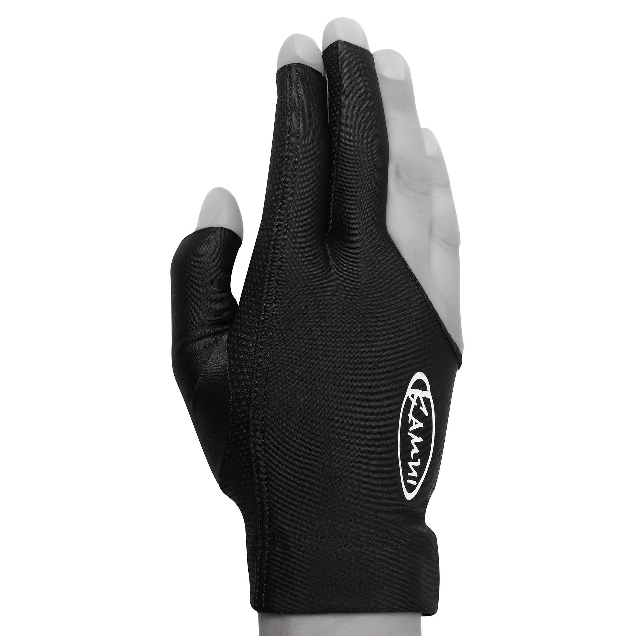 KAMUI Billiard Glove for Right Hand - Quick Dry Pool Glove - Perfect for Snooker, 8 Ball & 9 Ball Games - Enhances Grip & Comfort During Play
