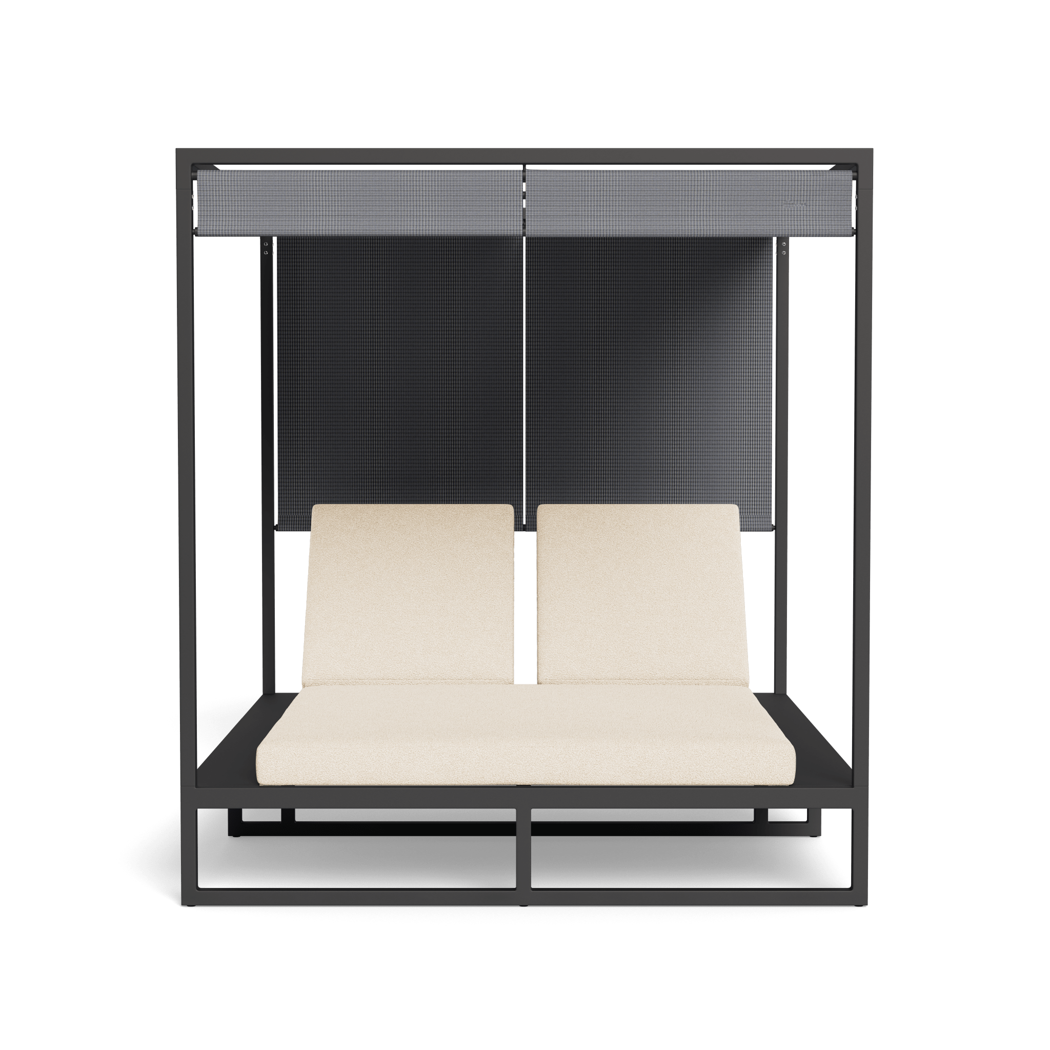 Hayman Aluminum Curtain Cabana - Lightweight Outdoor Sunshade for Patio, Poolside, and Beach - Perfect for Relaxation and Shade