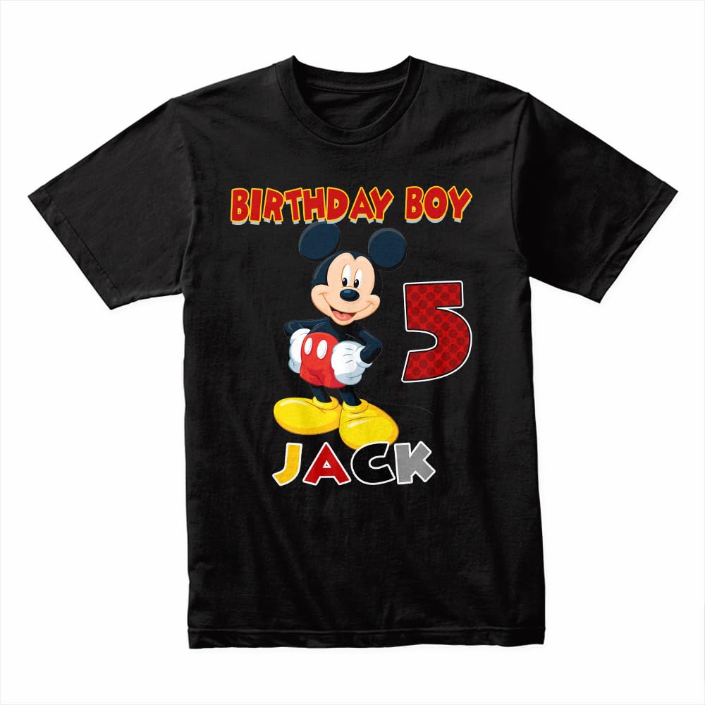 Fun Mouse Birthday Shirt for Kids & Adults - Cute Animal Themed Party Outfit for Birthdays, Celebrations & Special Occasions