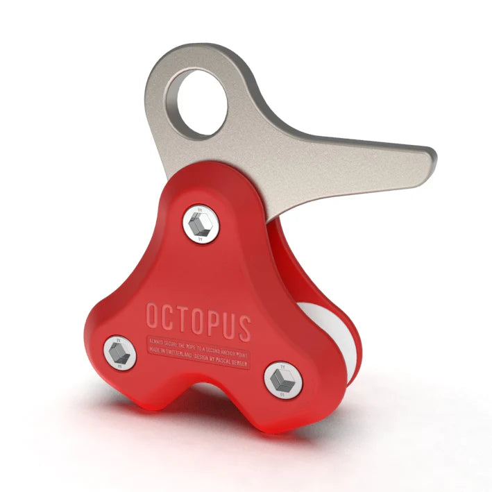 Octopus Freediving Pulling Systems Classic Red - Professional Diving Gear for Spearfishing & Underwater Hunting - Perfect for Ocean, Pool & Training Sessions
