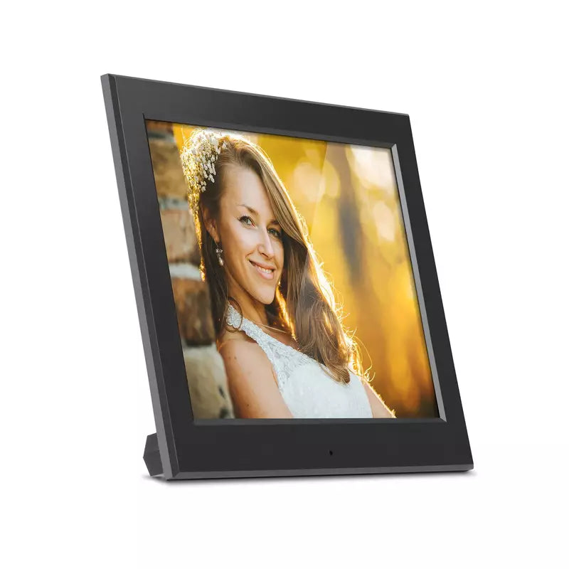 Aluratek 8 Inch Digital Picture Frame - Ultra Slim HD Display with Auto Slideshow & Remote Control - Perfect for Home Decor, Office Display, and Gift Giving