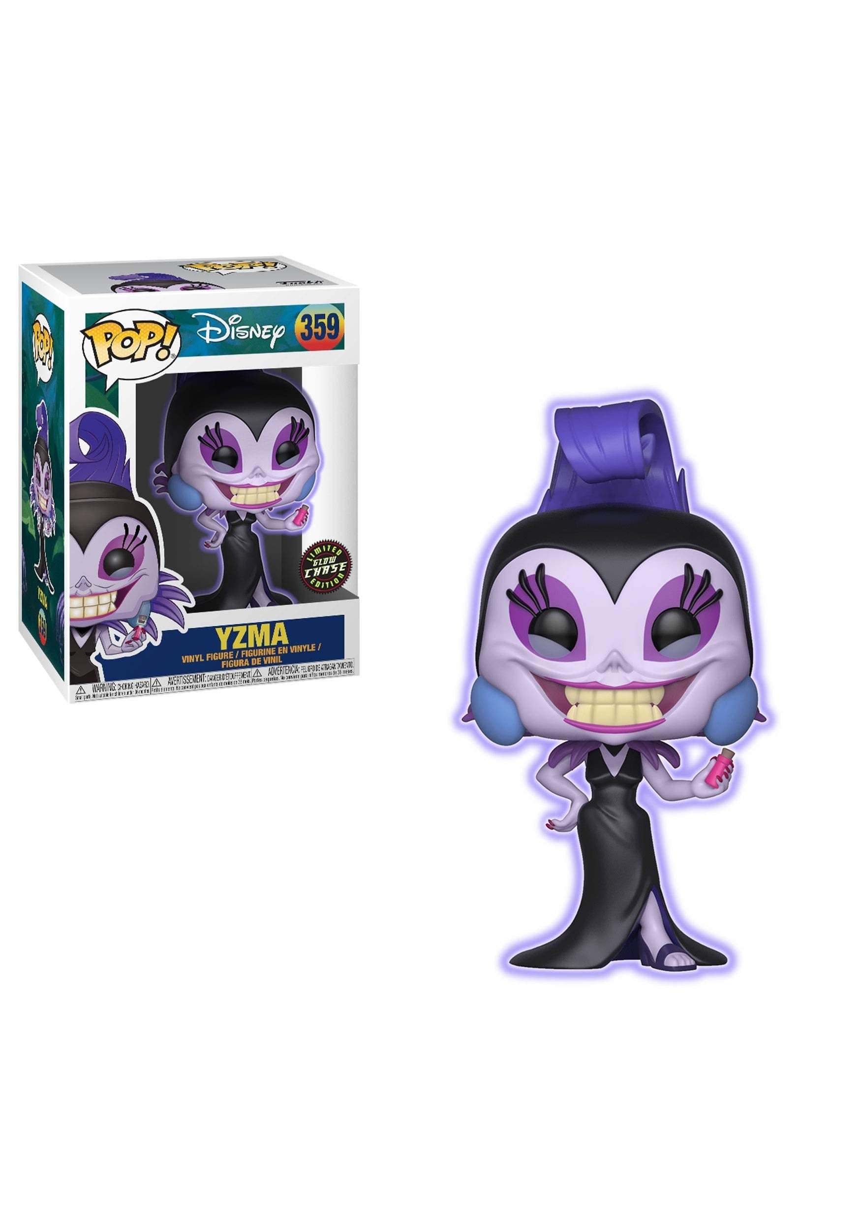 Disney Yzma #359 Funko Pop Vinyl Figure - Collectible Toy for Disney Fans | Perfect for Home Display, Office Decor, and Gift Giving