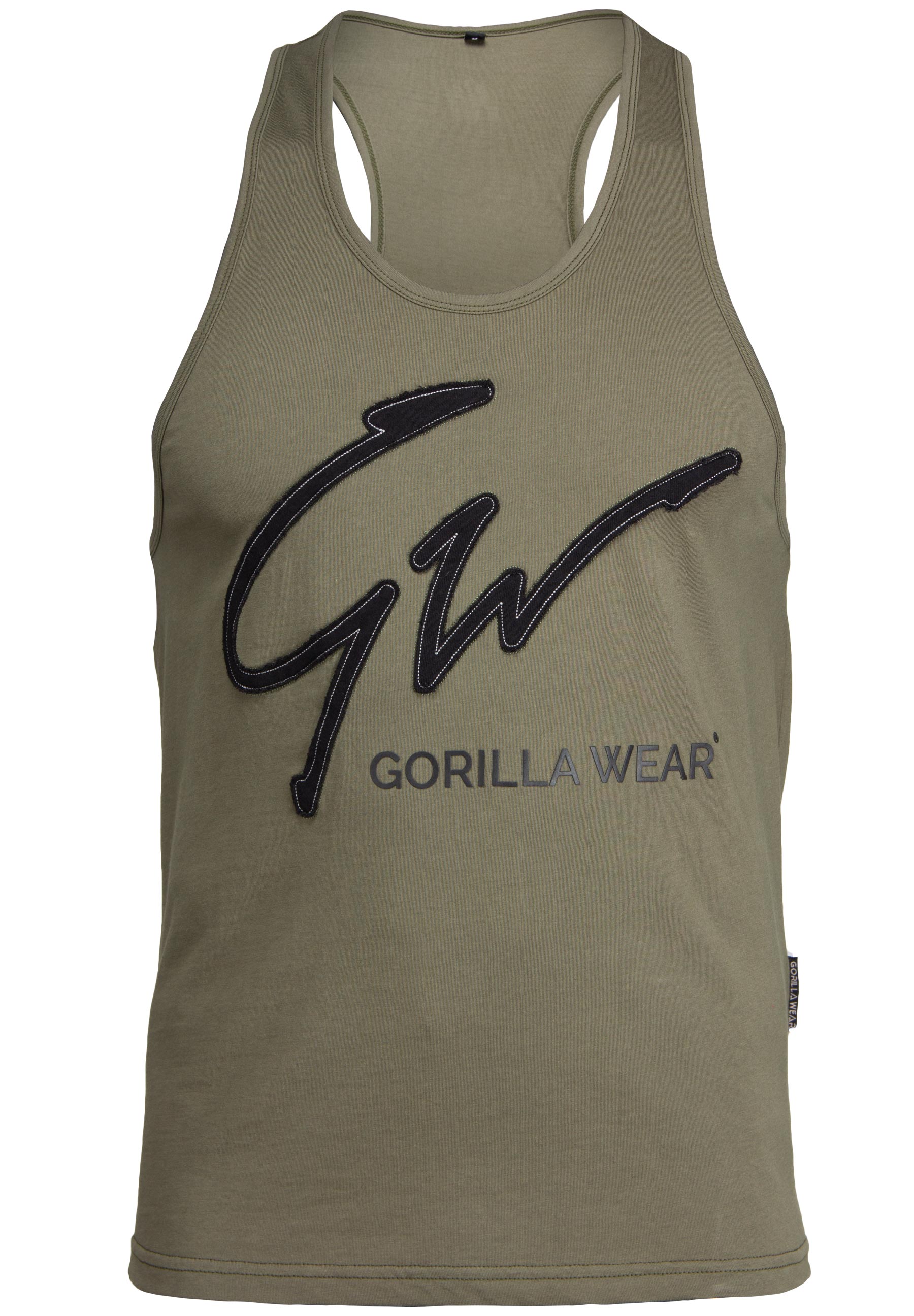 Evansville Tank Top for Men & Women - Army Green Military Style Sleeveless Shirt | Gym, Workout, Running, Summer Outdoor Activities