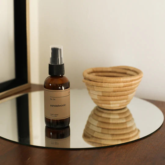 Premium Sandalwood Room Spray for Home & Office - Aromatherapy Air Freshener for Relaxation & Stress Relief - Perfect for Bedrooms, Bathrooms & Meditation Spaces