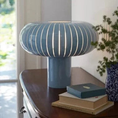 Teresa Lamp Sky Blue - Modern LED Table Lamp for Bedroom, Living Room & Office - Soft Lighting for Reading, Relaxing & Decor