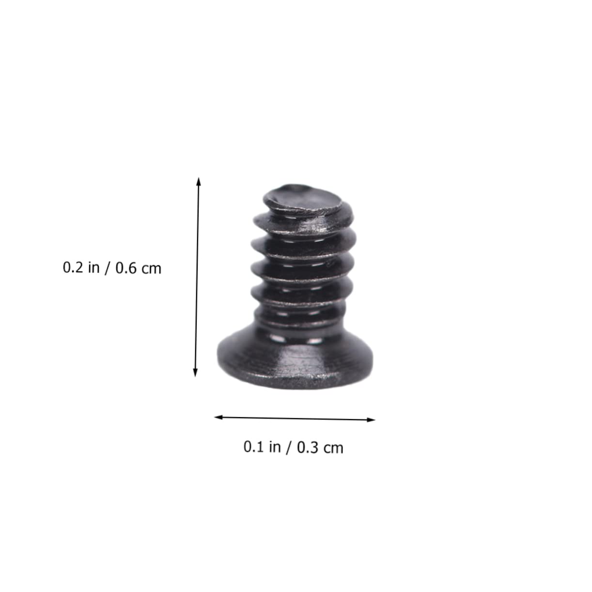 Hemobllo 300 Pcs Black Nickel HDD Screws - Hard Drive Screws for Computer, Hard Disk, Tray & Hot Swap Accessories | Durable Computer Supply for PC Builds, Servers & Data Centers