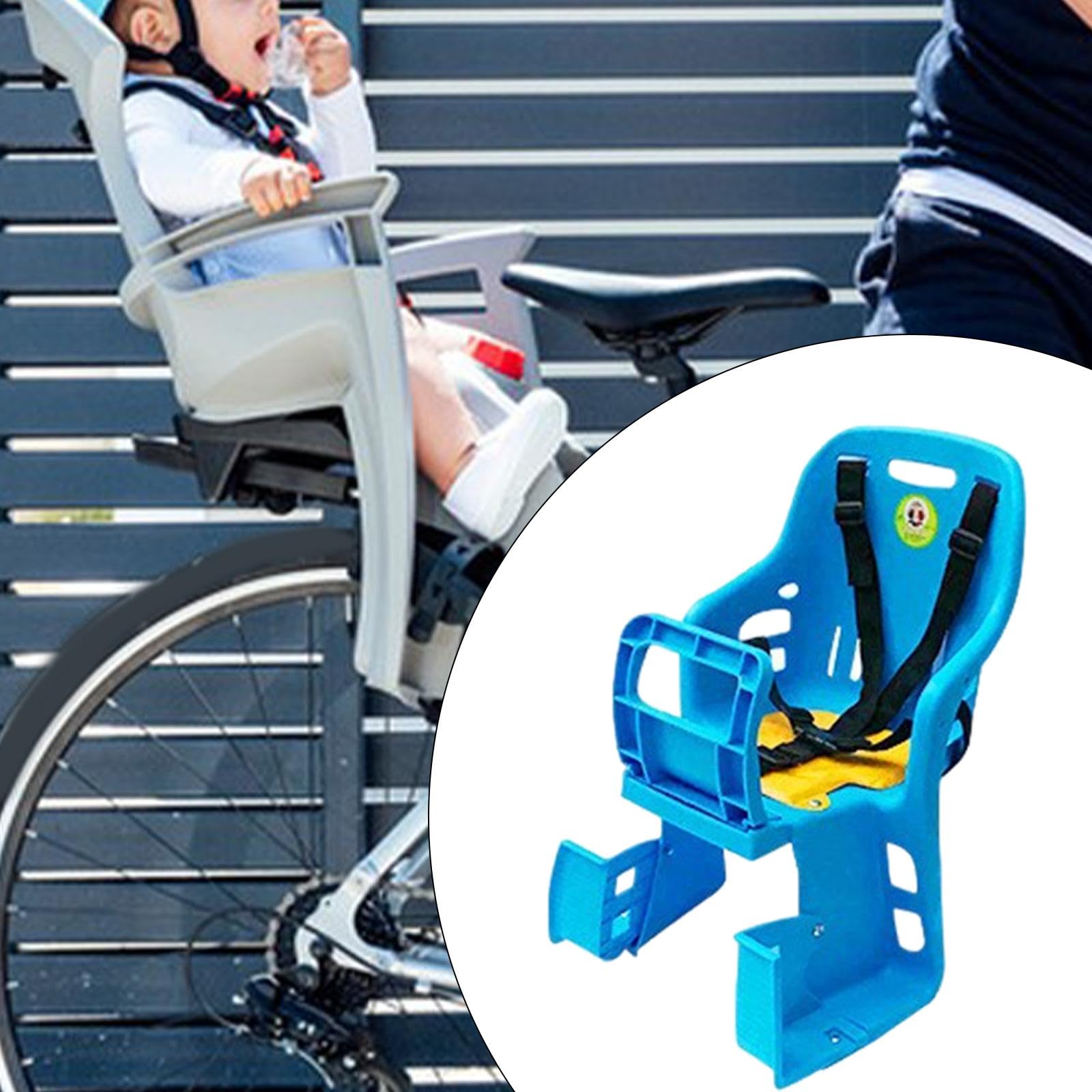 Kids Bike Seat for Adults - Adjustable Toddler Bike Carrier with Comfortable Rear Mount | Perfect for Family Rides, Commuting & Outdoor Adventures