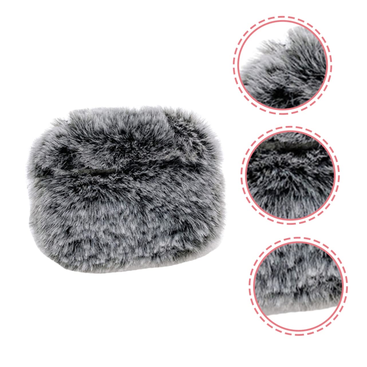OSALADI 5-Piece Soft Plush Cartoon Earbud Case Set - Protective Storage Box Cover for AirPods Pro 3 & Wireless Earbuds | Travel, Gym & Daily Use Accessories