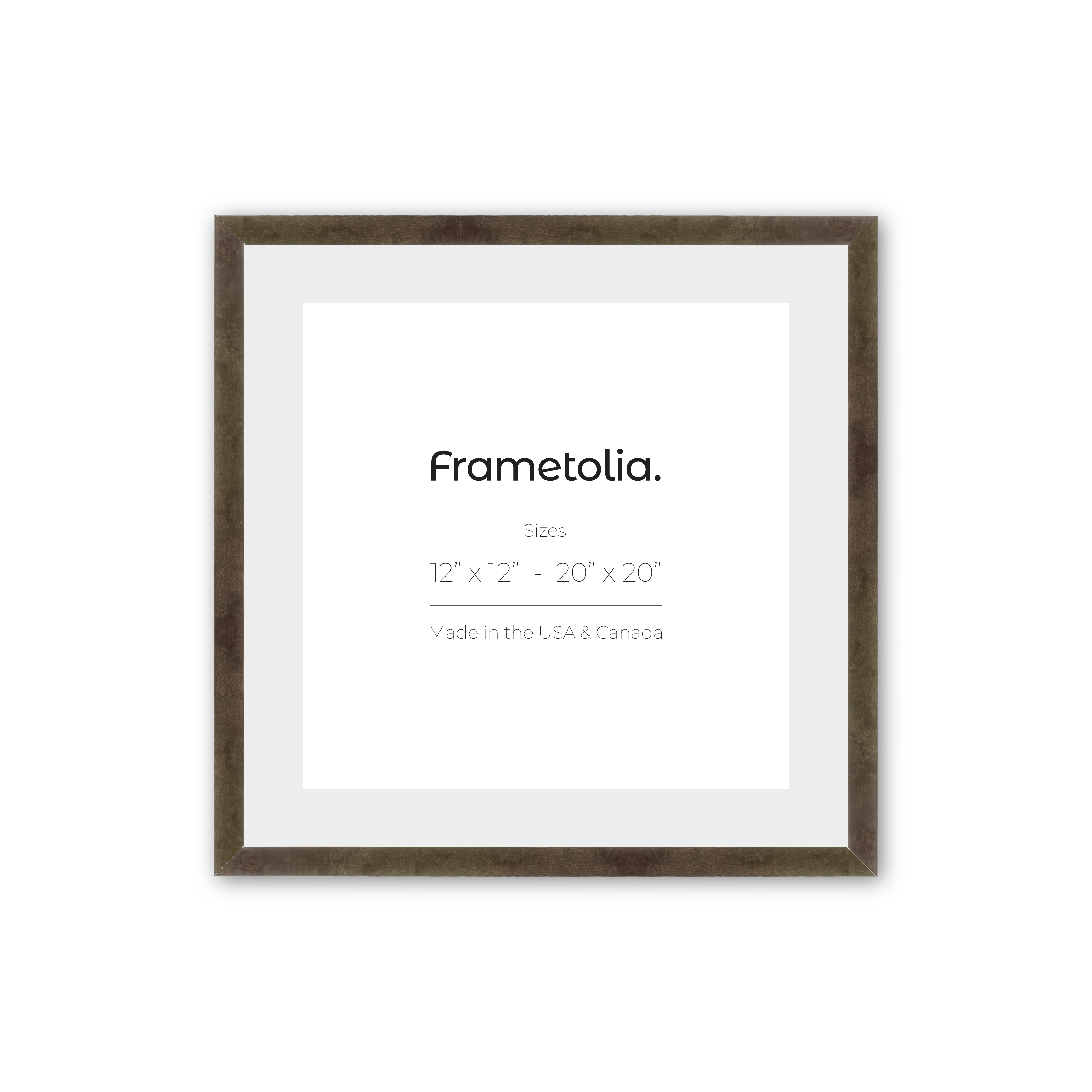 Custom Grey Burlwood Picture Frame - Personalized Photo Display for Home & Office Decor - Perfect for Wall Art, Family Photos, and Wedding Memories