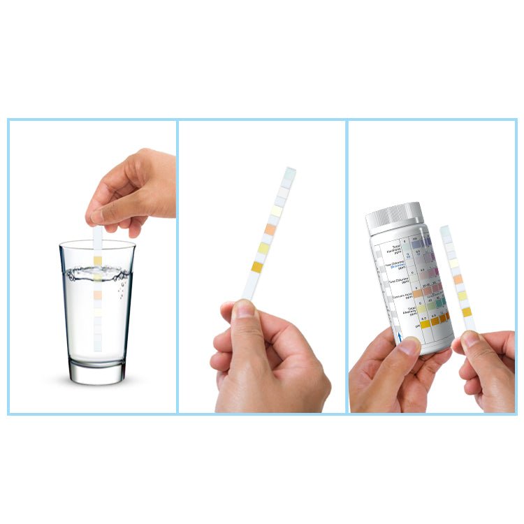 Premium Pool & Spa Test Strips - 7-in-1 Water Testing Kit for Chlorine, pH, Alkalinity | Accurate & Fast Results for Swimming Pools, Hot Tubs, Jacuzzis | Easy Home Water Maintenance Solution