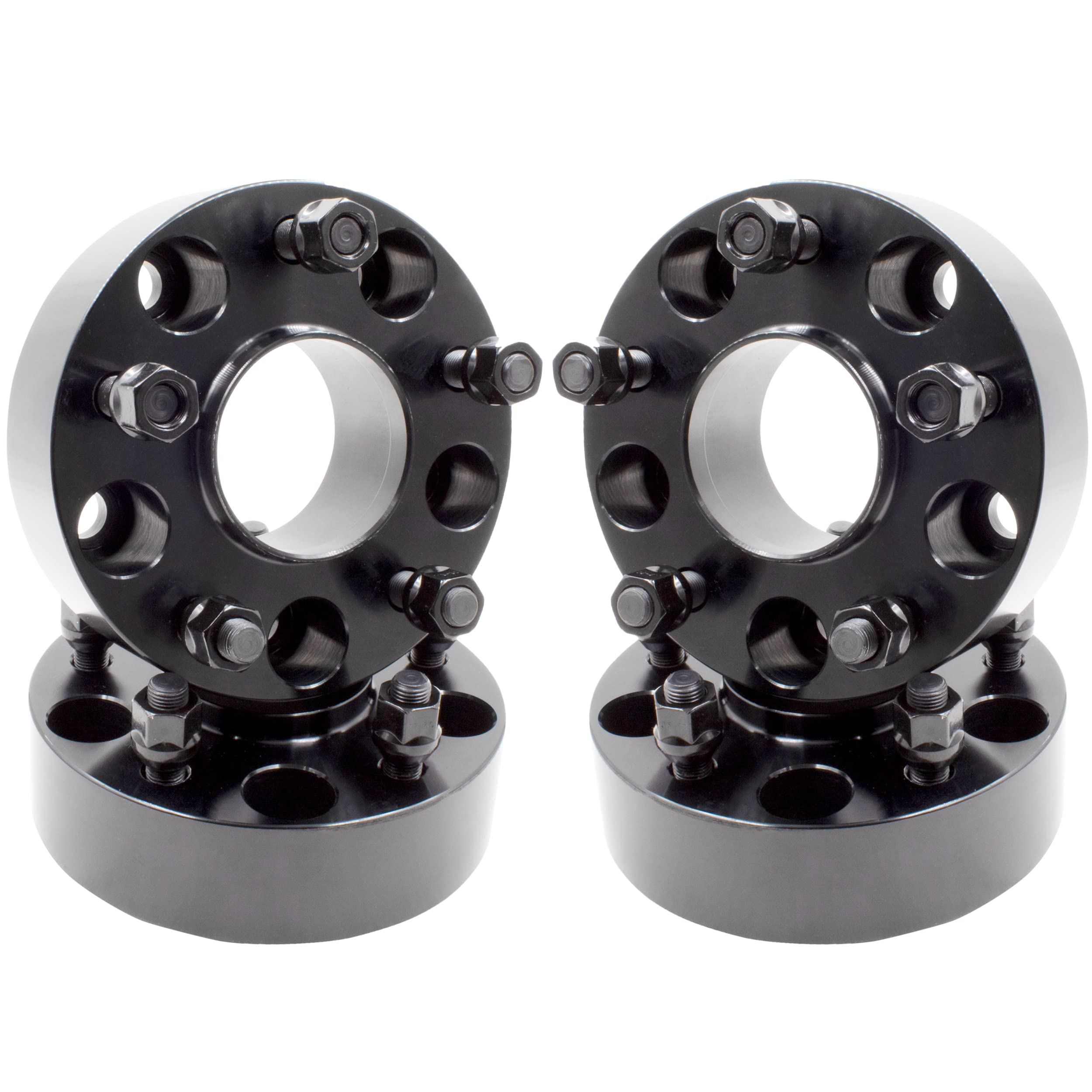 5x5 5x127 2-Inch Hubcentric Wheel Spacers (4-Pack) - 1/2