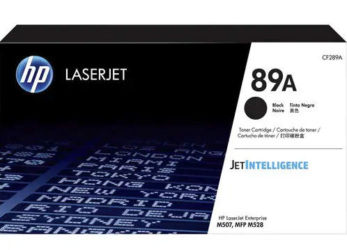 HP 89A Black Toner Cartridge - Compatible with HP LaserJet Printers | High-Yield Replacement for Office & Home Printing | Perfect for Documents, Reports & Business Materials