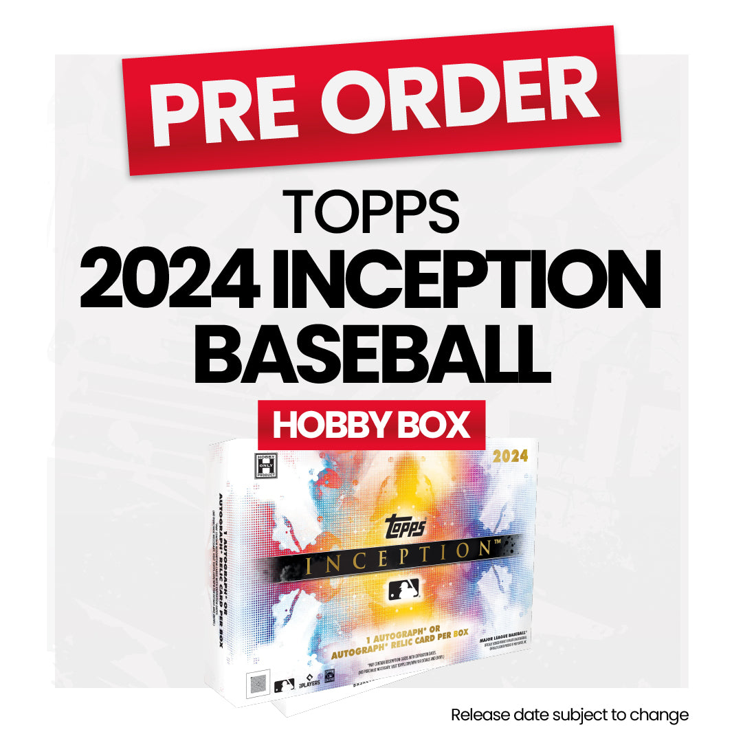 2024 Topps Inception Baseball Hobby Box - Premium Trading Cards Collection for Sports Collectors & Investors - Perfect for Display, Trading, and Investment