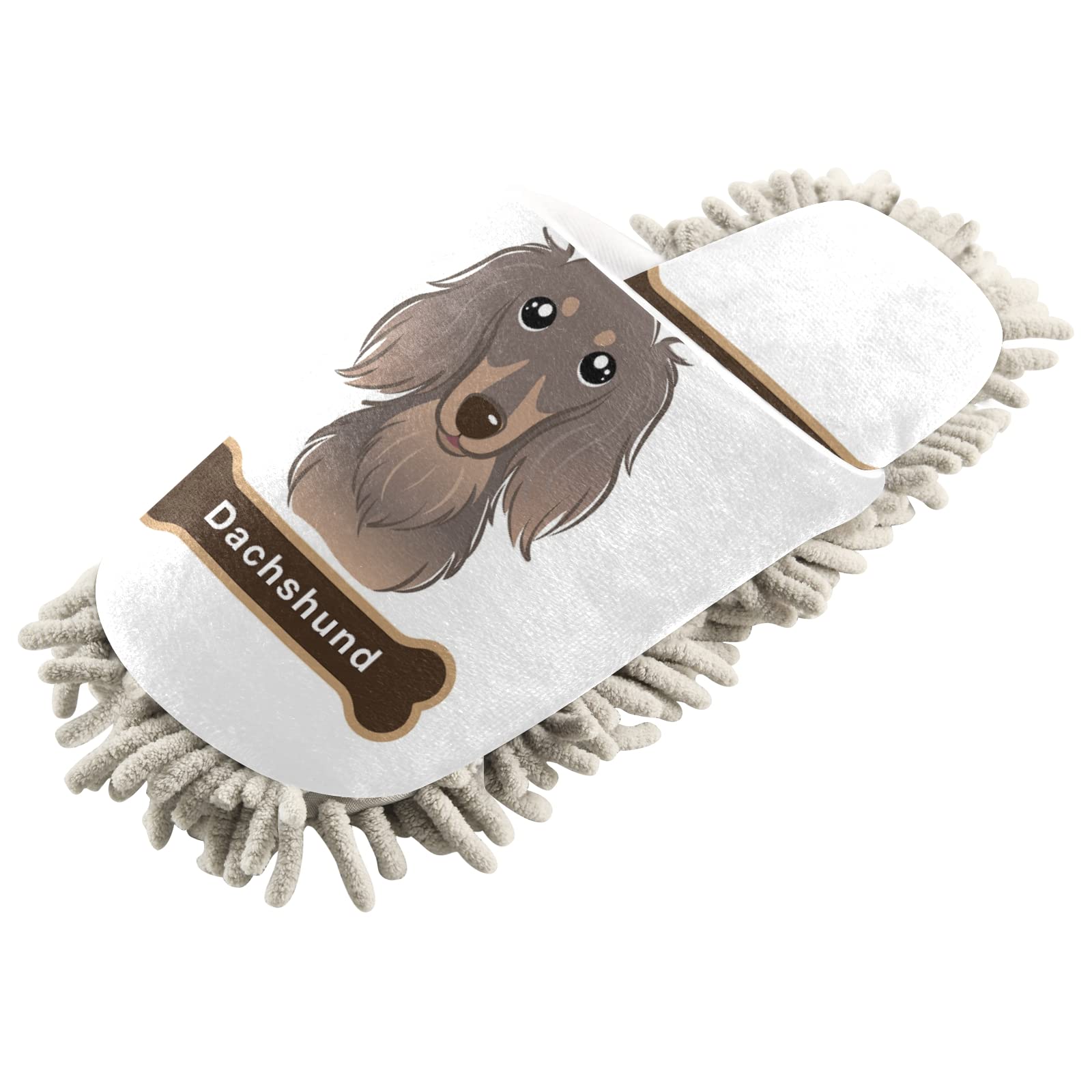 Poeticcity Unisex Cleaning Slippers - House Mop Shoes for Dusting & Spa Use, Comfortable Indoor/Outdoor Slippers for Home Cleaning, Yoga & Relaxation (Size M-L)