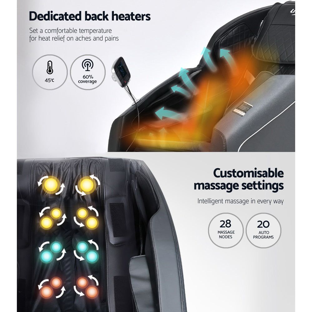 Livemor Electric Massage Recliner Chair with Full Body Shiatsu Massage - Perfect for Home, Office & Relaxation Therapy