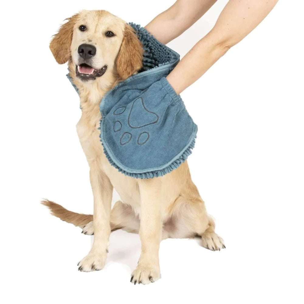 Premium Dirty Dog Shammy Towel - Super Absorbent Microfiber Pet Towel for Quick Drying After Bath & Swim - Perfect for Dogs, Cats & Pets - Grooming, Beach, Pool & Outdoor Use