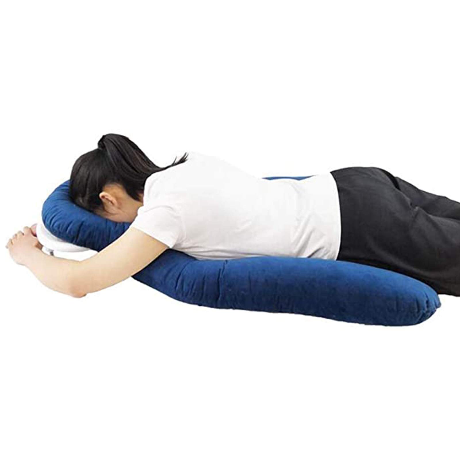 SXFYMWY Face Down Recovery Pillow for Post Vitrectomy & Retinal Detachment - Orthopedic Head & Shoulder Support Cushion for Comfortable Healing - Ideal for Post-Surgery Patients, Bed Rest & Medical Recovery