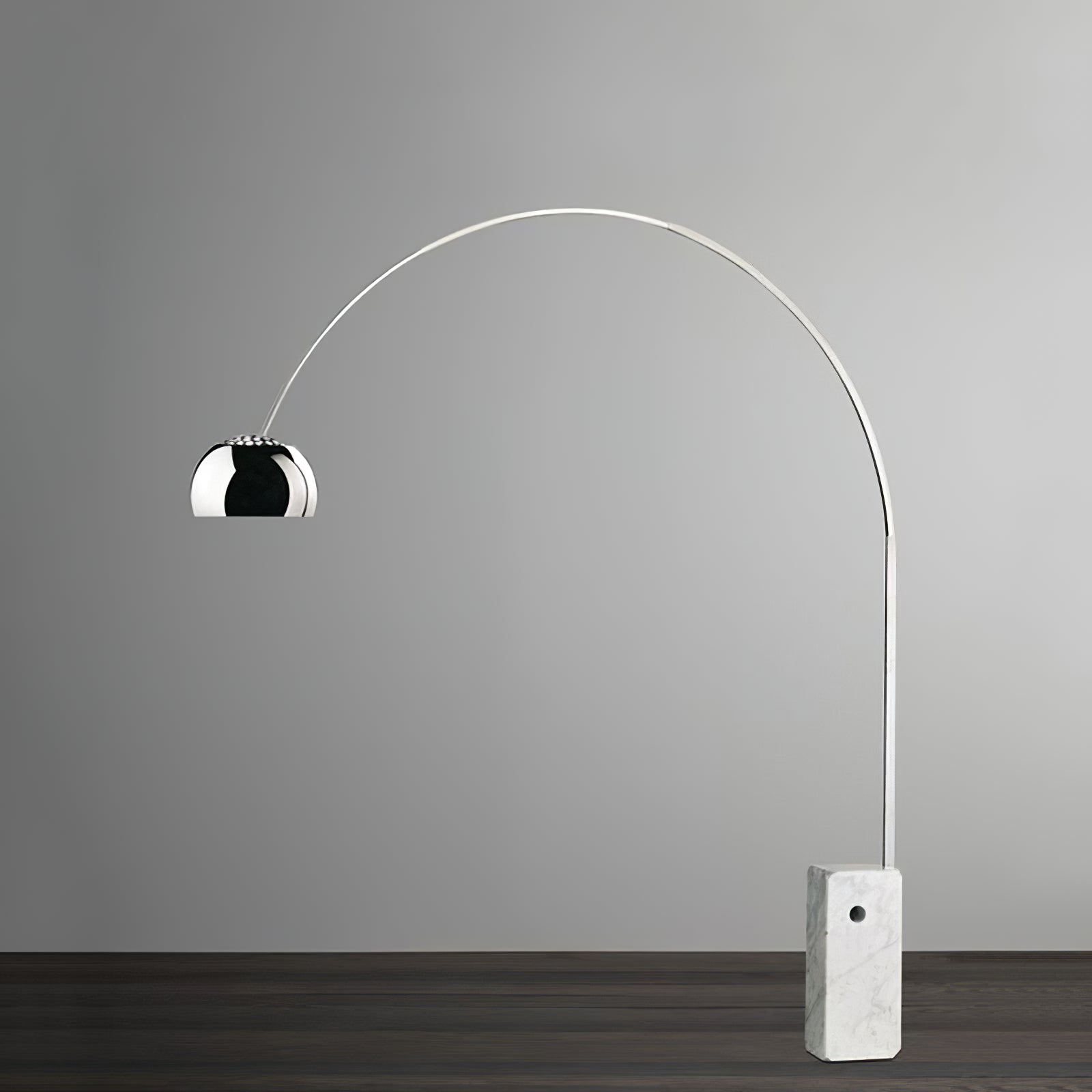 Arcadia Luxe Modern Floor Lamp - Adjustable Brightness LED Standing Light for Living Room, Bedroom & Office - Warm White & Cool White Dimmable Reading Light