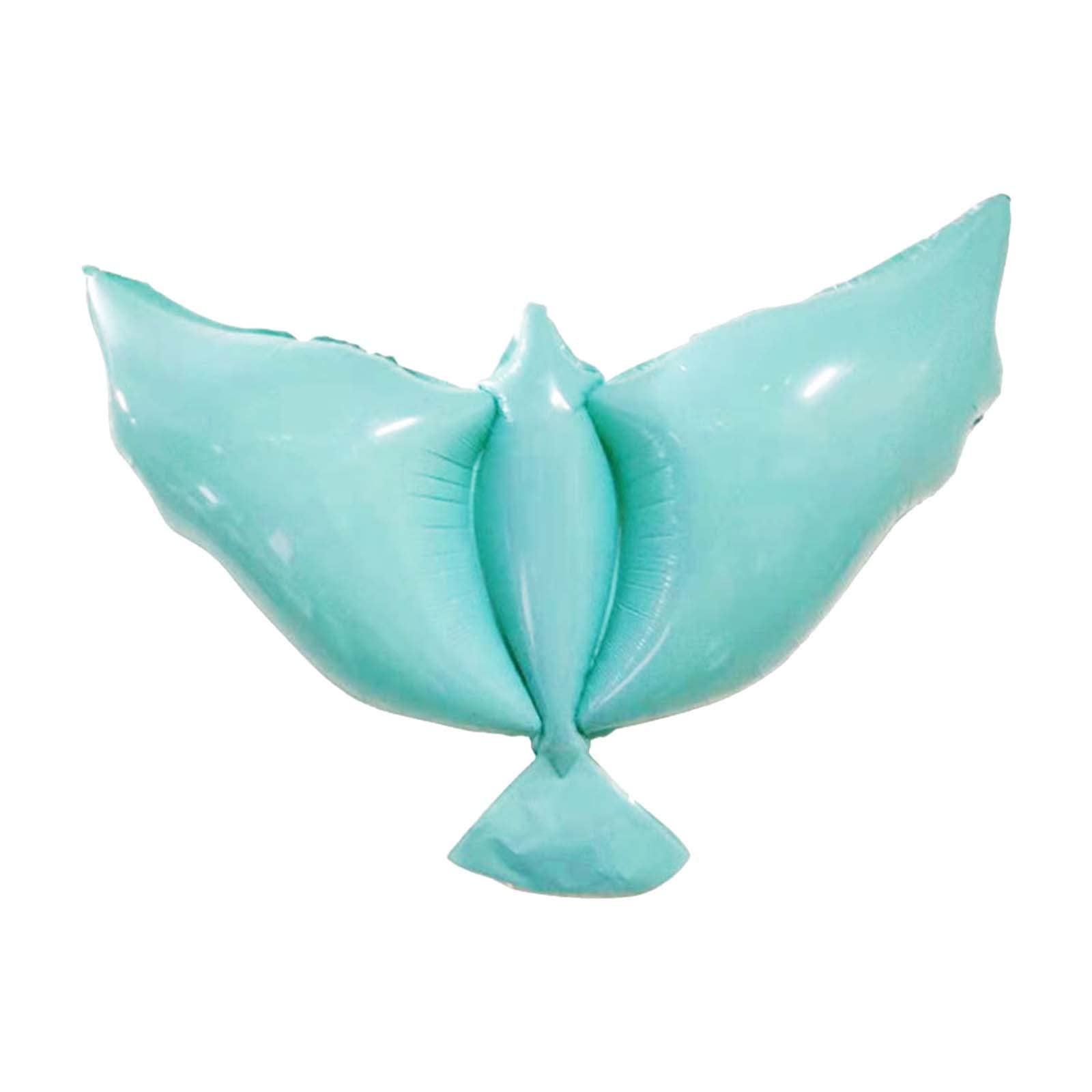 Peace Memorial Balloons - White Bird Release Balloons for Wedding, Funeral, Birthday & Engagement Ceremonies - Party Decorations & Streamers (Blue, One Size) - Perfect for Outdoor Memorials, Celebration Releases & Special Events
