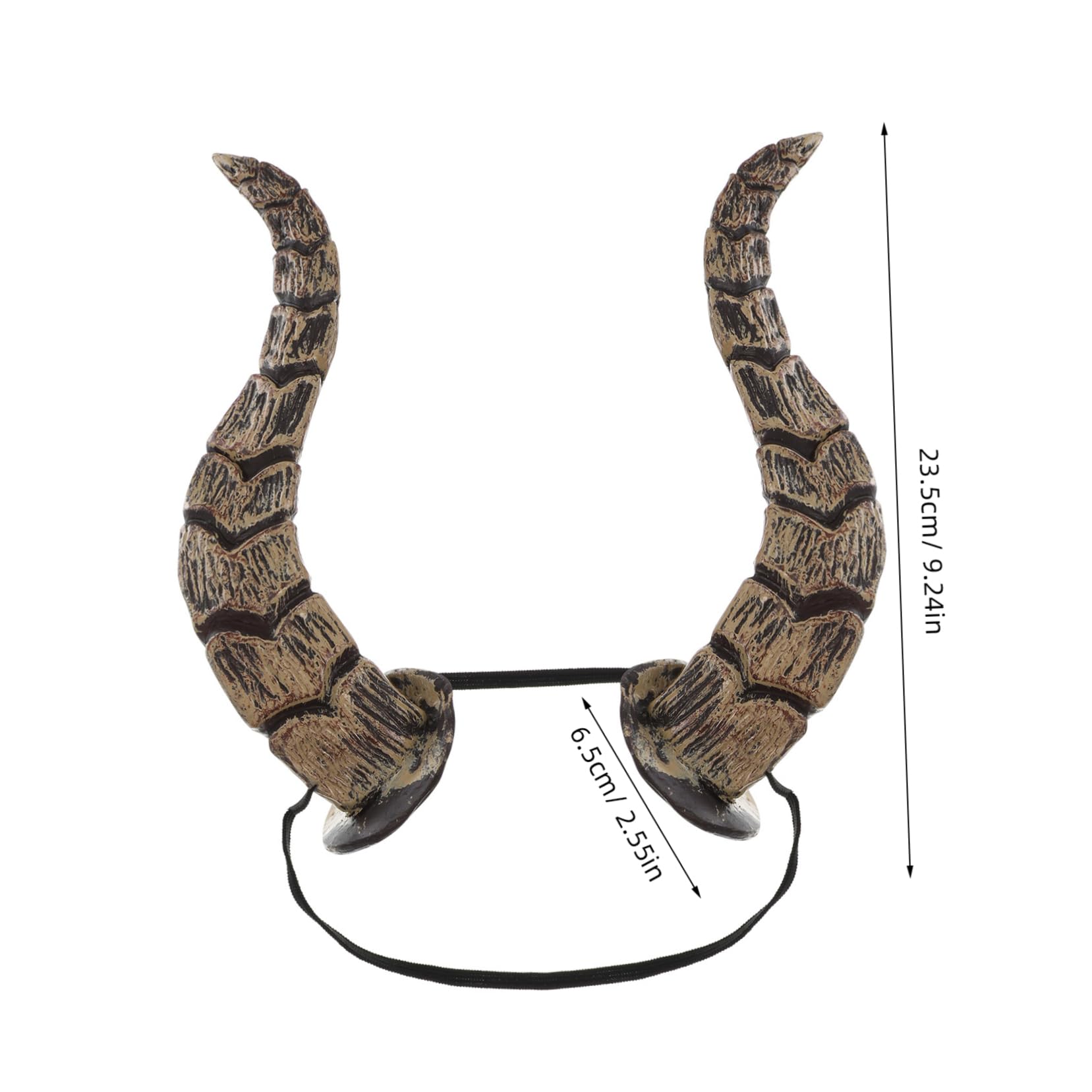 NUOBESTY Animal Horn Headband - Soft Silicone Costume Headwear for Halloween, Cosplay, Birthday Parties & Festivals - Unisex Adjustable Headband for Adults & Kids - Perfect for Costume Parties, Cosplay Events & Themed Celebrations