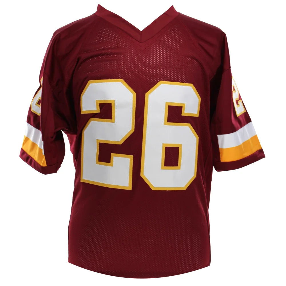 Clinton Portis Autographed Washington Commanders Jersey - Burgundy NFL Football Jersey with BAS COA - Perfect for Collectors, Sports Memorabilia Fans & Game Day Display