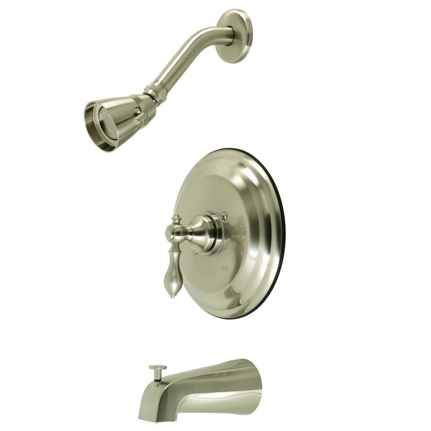 American Classic KB3638ACL Single Handle Pressure Balanced Tub and Shower Faucet in Brushed Nickel - Perfect for Modern Bathrooms and Spa-Like Showers