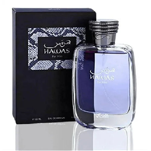 Rasasi Hawas for Men Eau de Parfum 100ml - Premium Long-Lasting Fragrance for Men | Perfect for Daily Wear, Date Nights & Special Occasions