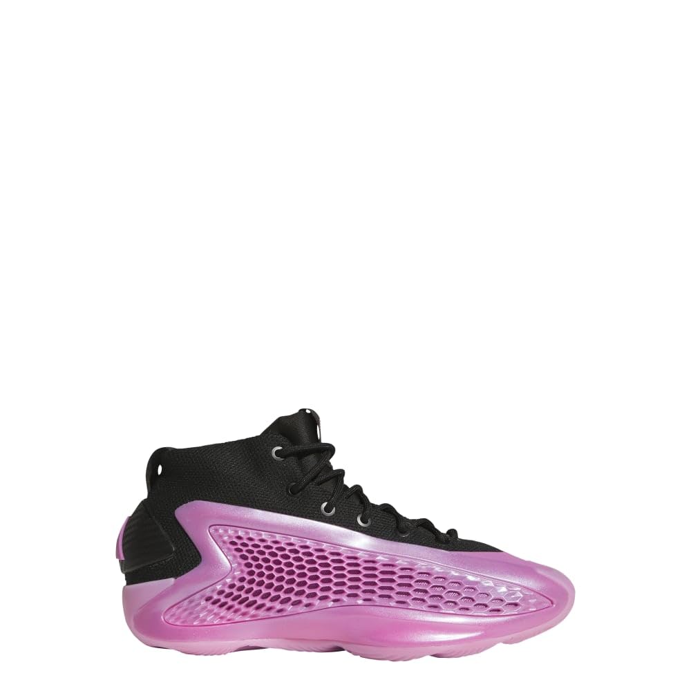 Anthony Edwards 1 Pure Ruby Mid Basketball Shoes for Kids - High Performance Basketball Sneakers for Youth - Perfect for Court Play, Training & Casual Wear