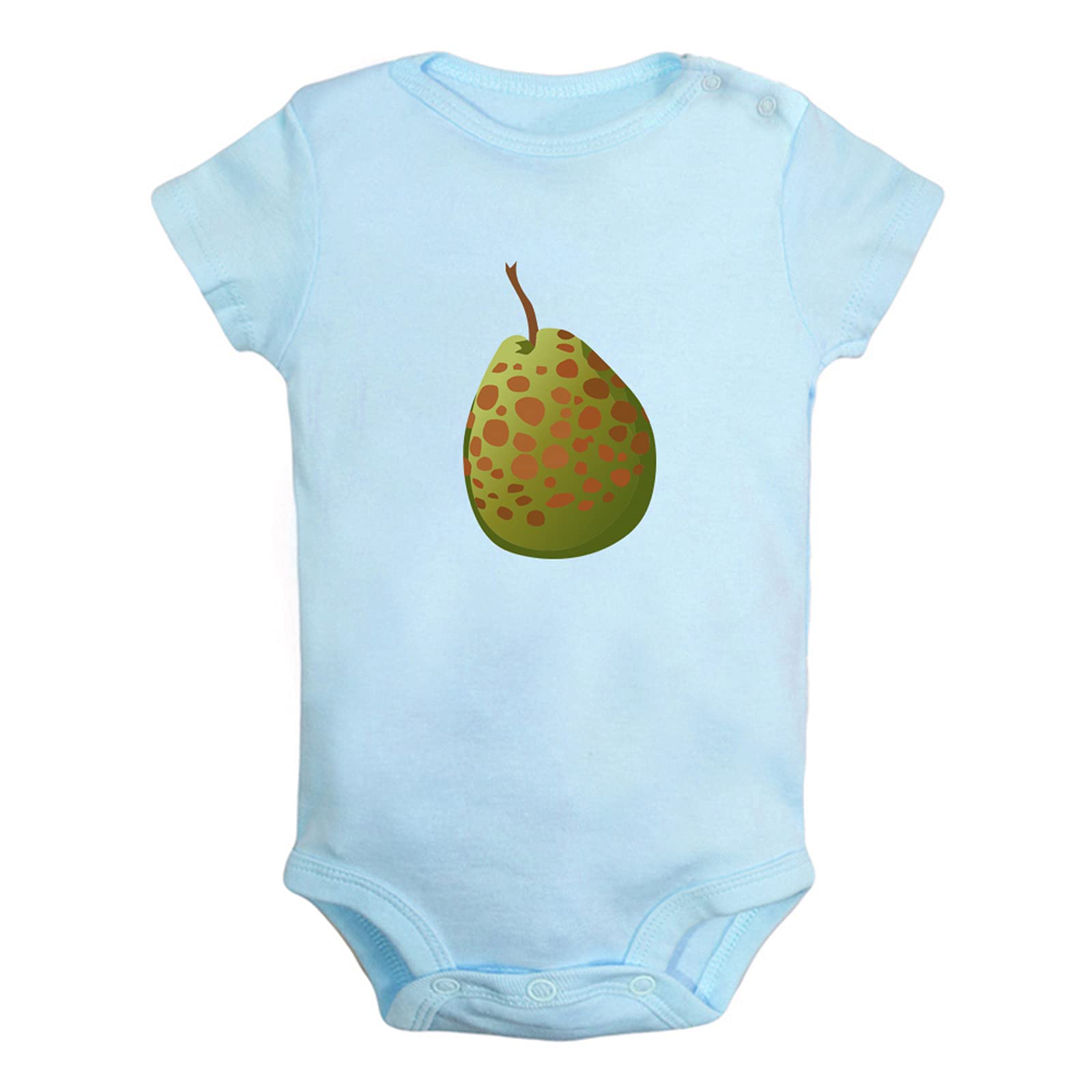 Guava Print Baby Rompers - Soft Newborn Bodysuits & Infant Jumpsuits for Boys & Girls - Cute Fruit-Themed Outfits for Photoshoots, Playdates & Nursery Wear