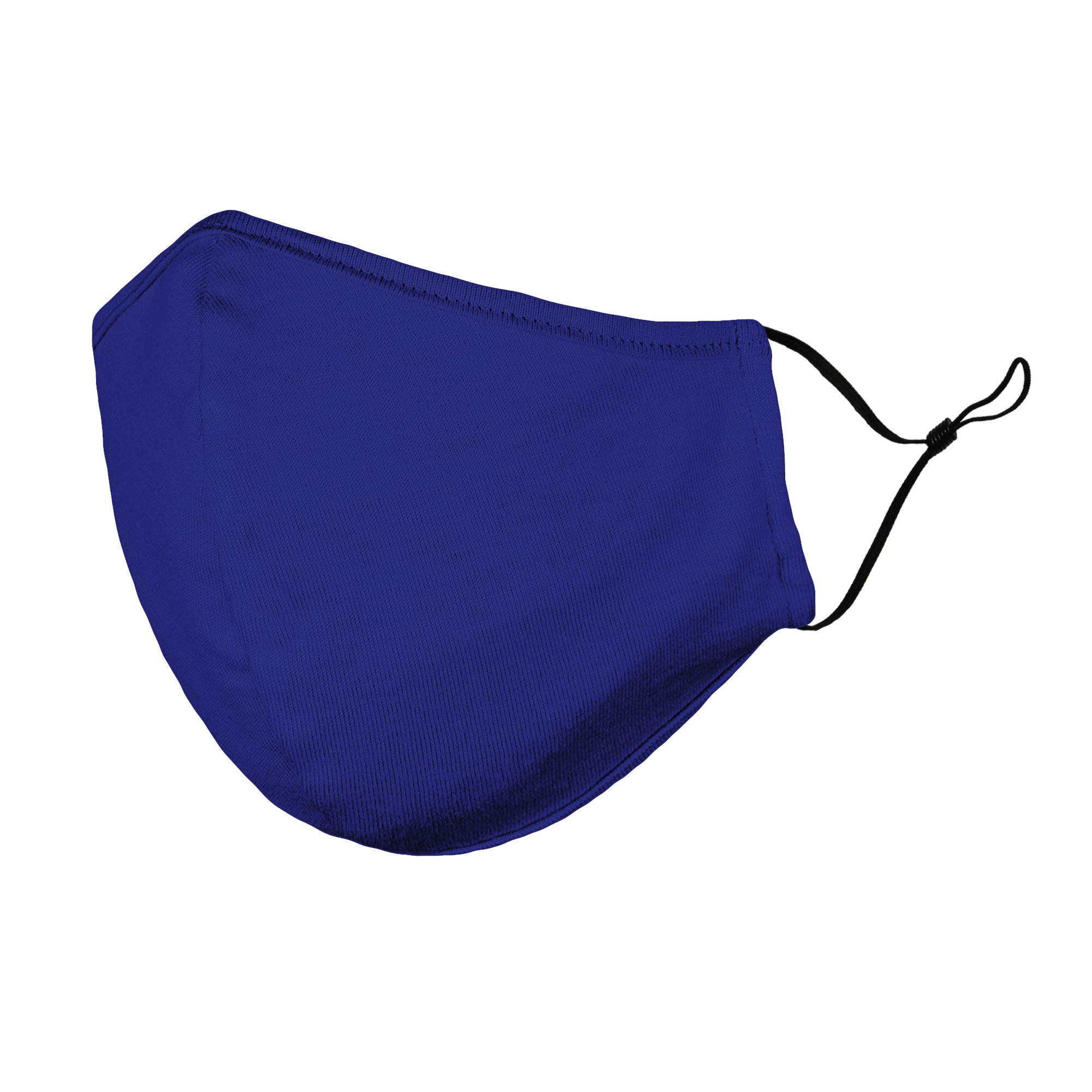 DALIX Reusable Washable Cloth Face Mask 20-Pack - Royal Blue S-M Size | Made in USA | Perfect for Daily Wear, Travel & Outdoor Activities