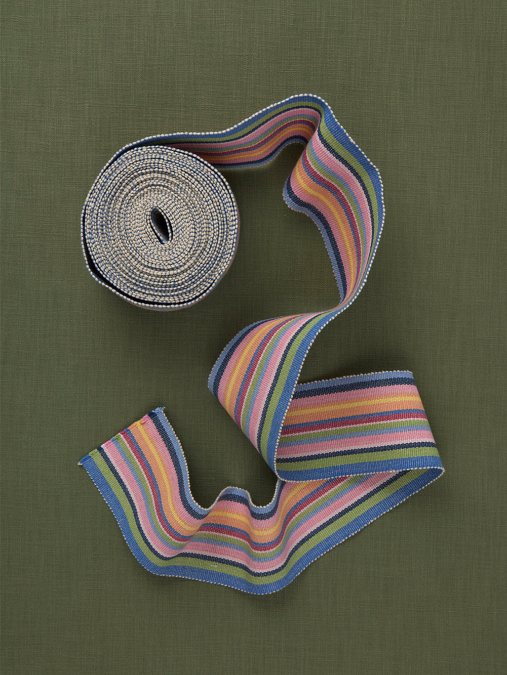 Trim Odisha Stripe Cotton Multi-Purpose Fabric - Perfect for DIY Crafts, Home Decor, and Fashion Accessories