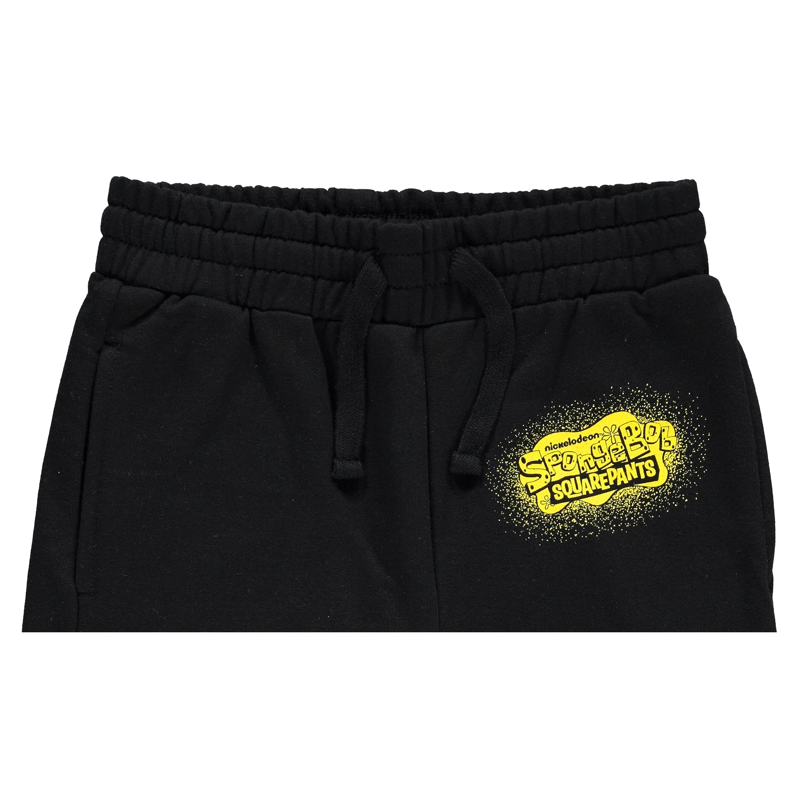 SpongeBob SquarePants Boys' Jogger Sweatpants - Soft Cotton Fleece Pants for Kids (Sizes 4-20) - Perfect for Playtime, School & Casual Wear