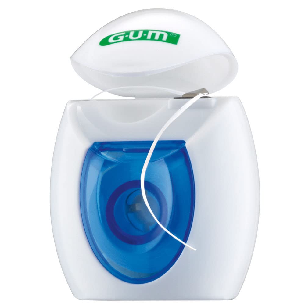 GUM EASY Floss - Mint Flavored Dental Floss (30m/98ft) for Effective Plaque Removal & Healthy Gums - Perfect for Travel & Daily Oral Care Routine