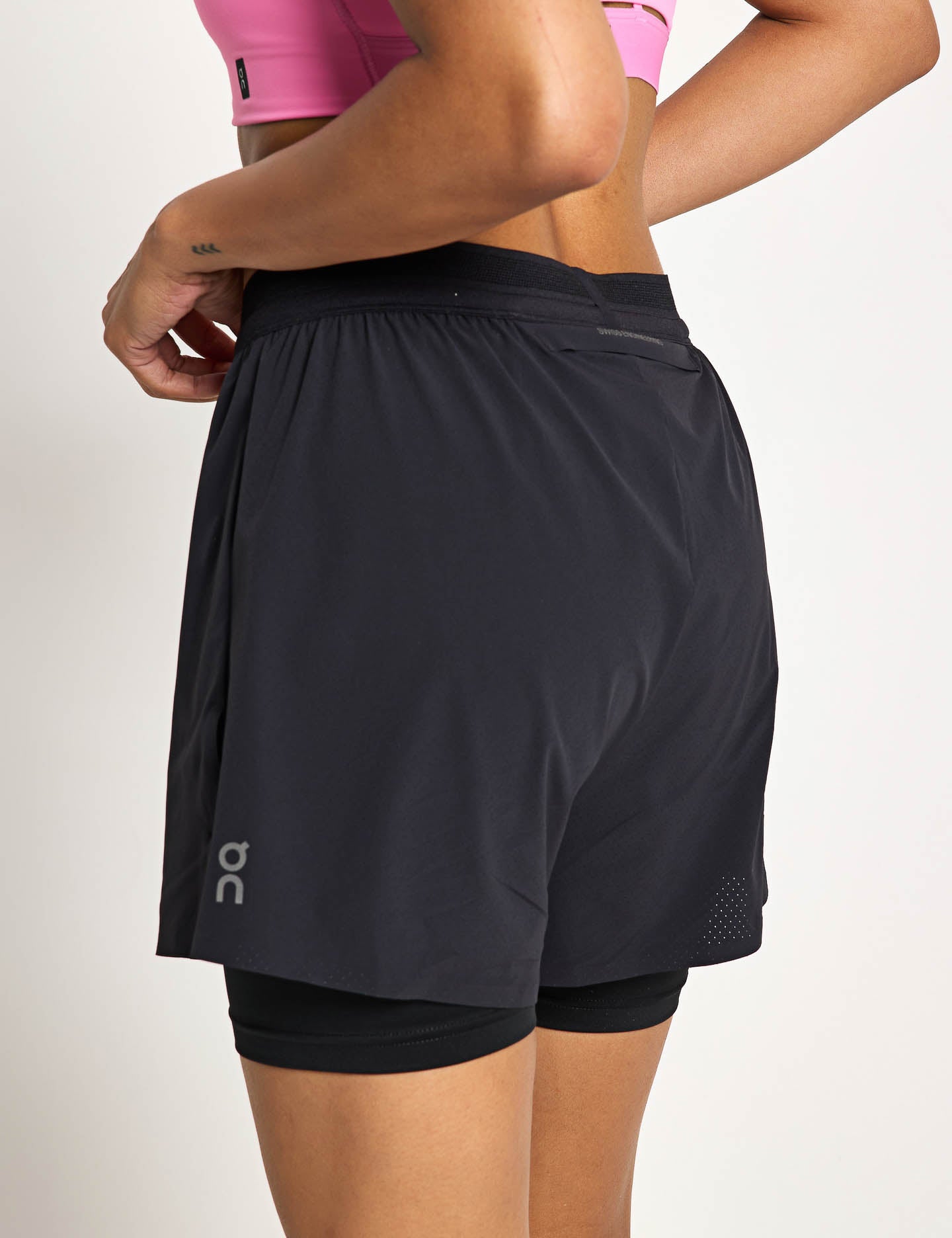 High-Performance 2-in-1 Running Shorts for Men - Breathable Black Athletic Shorts with Built-in Liner - Perfect for Gym, Jogging & Outdoor Workouts