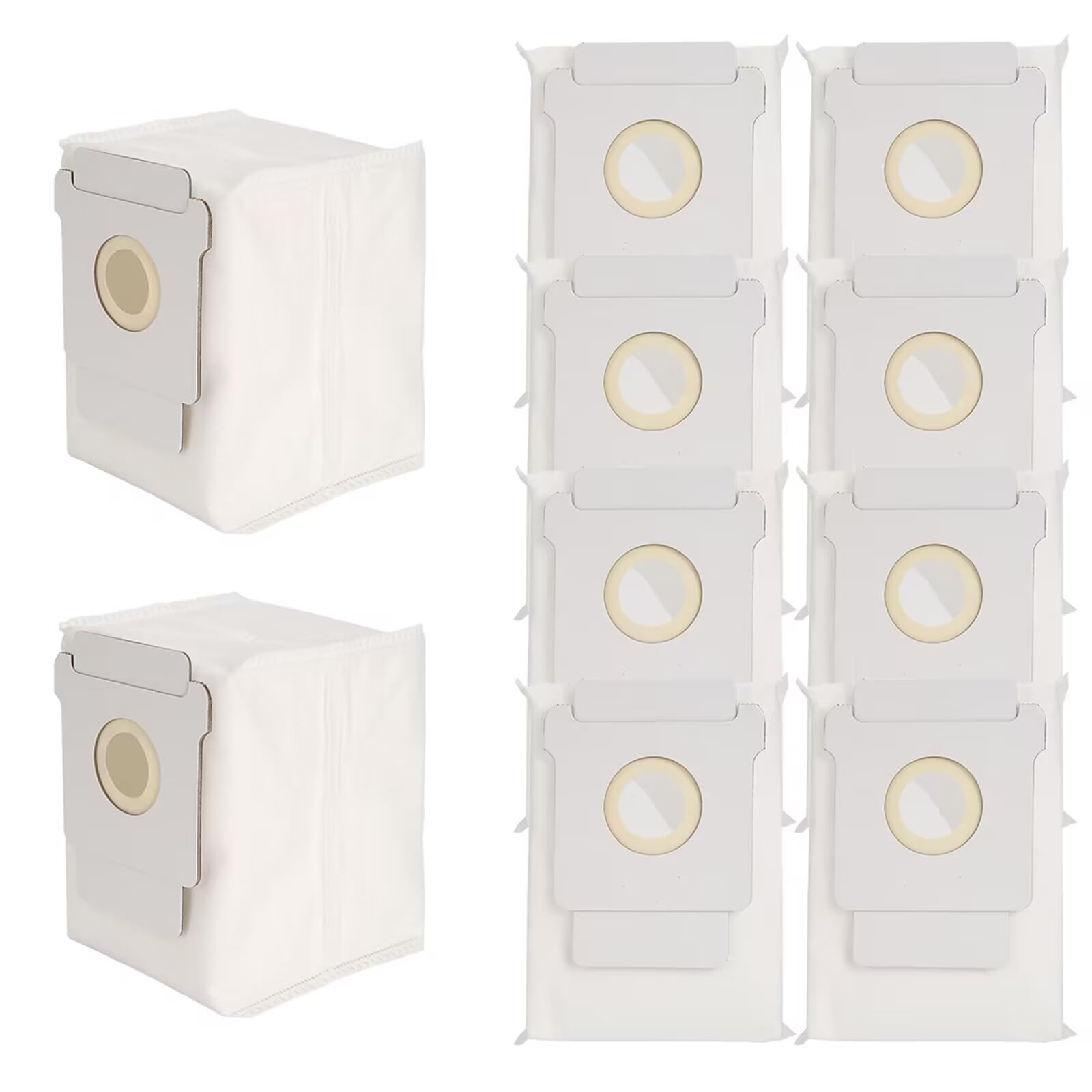 iRobot Roomba i7, i7+, i3+, i6+, i8+, s9+ Vacuum Bags - 10 Pack Replacement Parts for I & S Series Robot Vacuums | Ideal for Pet Hair, Dust & Allergen Collection