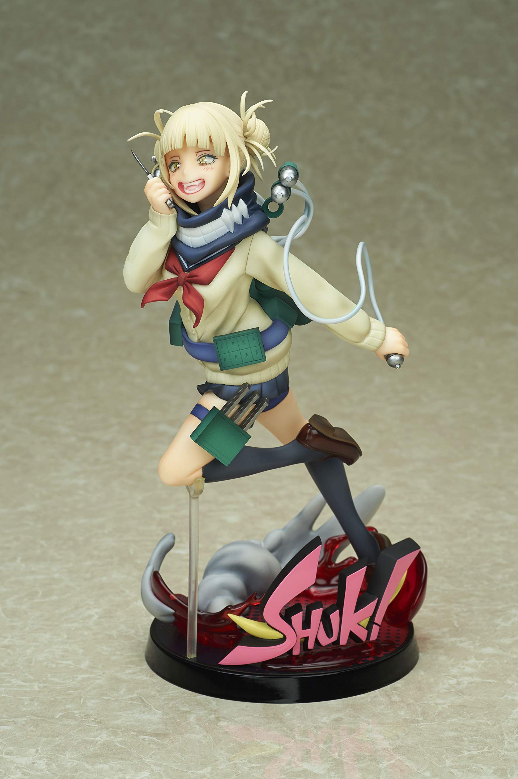 Bellfine My Hero Academia: Himiko Toga 1:8 Scale PVC Anime Figure (8 Inches, Multicolor) - Perfect for Anime Collectors, Display & Gift Giving