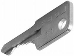 EAO 31-989.311B Key Switch - 5 Pack Industrial Push Button Switch for Control Panels, Machinery, and Security Systems