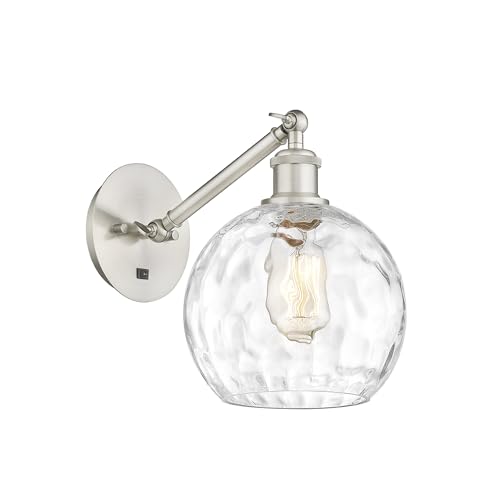 Brushed Satin Nickel / Clear Water Glass