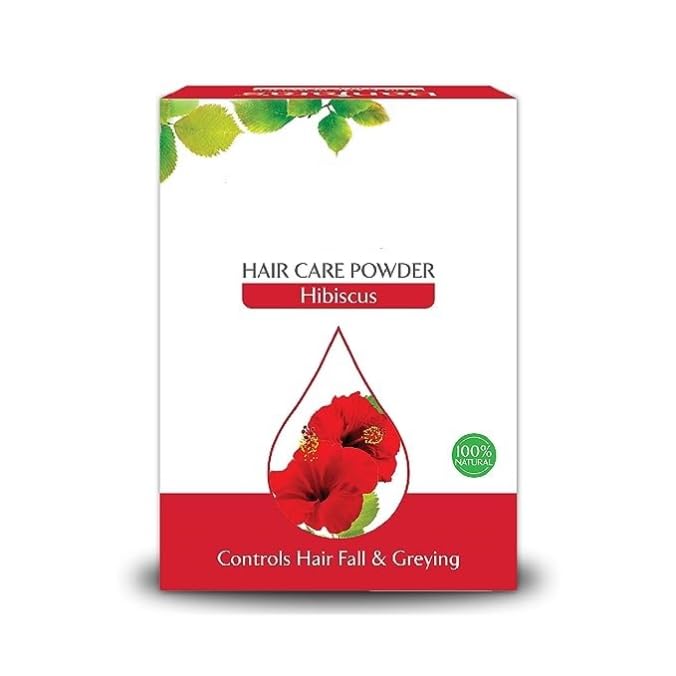 ZOOMIQUE 100% Natural Hibiscus Flower Powder for Hair Growth & Care | Herbal Hair Treatment Pack (100g) | Perfect for DIY Hair Masks, Scalp Treatments & Natural Hair Conditioning