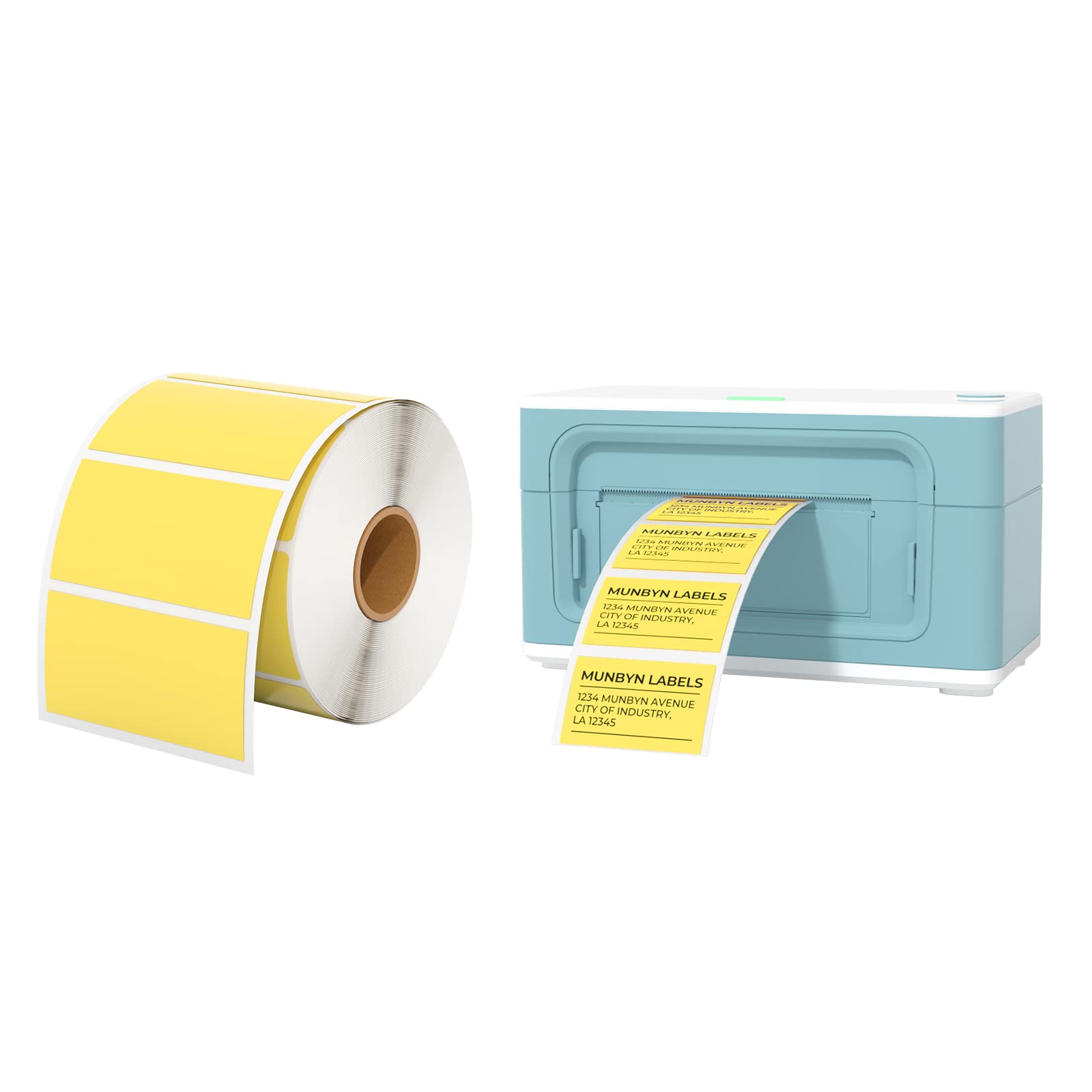 MUNBYN 150mm/s High-Speed Thermal Shipping Label Printer - Compatible with 2.25