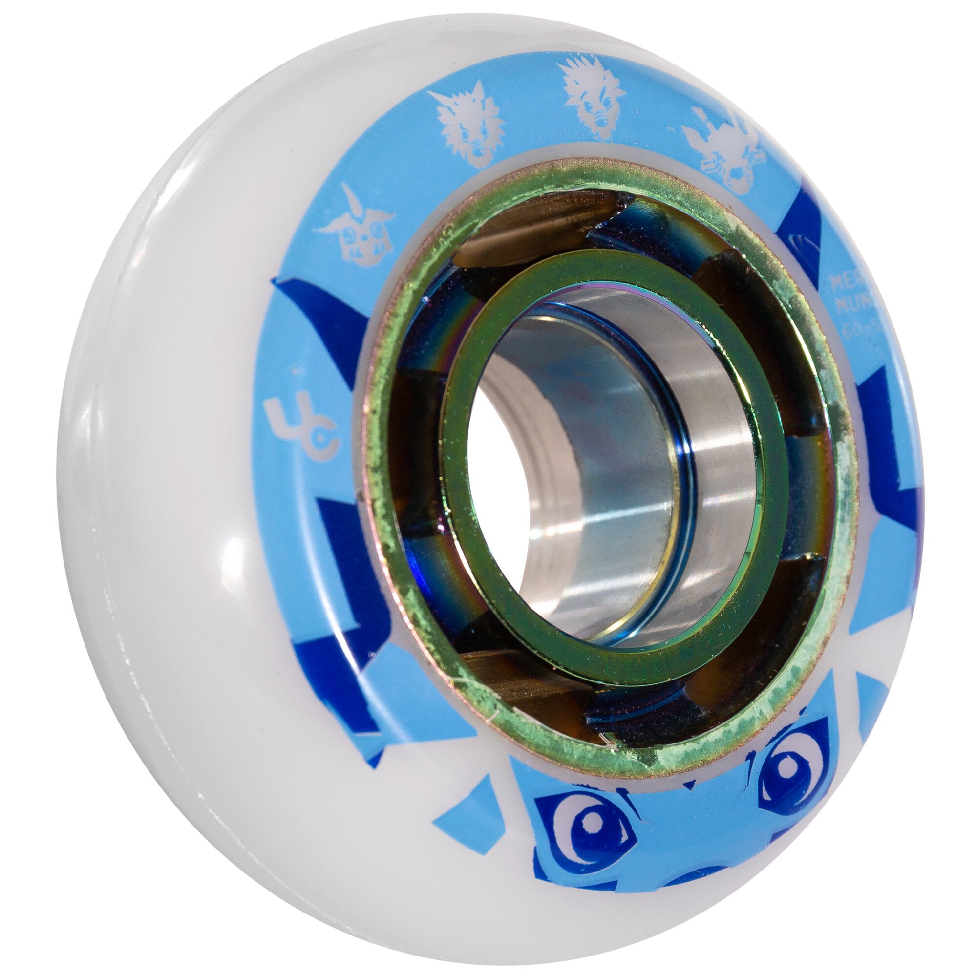 Mery Munoz 60/88A Roller Skate Wheels - 4 Pack Set for Indoor & Outdoor Skating - Perfect for Rinks, Parks & Street Skating